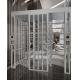 Bar Full Height Turnstile Access Control Stainless Steel Safe Entry Door Gate