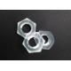 M1.6 - M52 Hardware Nuts Bolts , Transparent Plastic DIN 934 Hex Nut