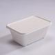1000ml Sugarcane Bagasse Box Food Box With Lid Disposable Compostable