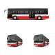 New Energy Bus Electric City Buses 10.5m Low Floor Entry 30 Passenger seats.