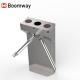 Entrance Control Tripod Turnstile Barrier Vertical 1.0mm SUS Dry Contact Input Signal