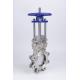 Chemical Plants DN300 Unidirectional Wafer Type Gate Valve