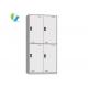 Silm Edge Four Doors Steel Cupboard With Locker , Space Saving File Cabinet