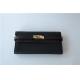 Korean version of the first layer of leather wallet leather wallet long section of female