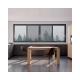 Direct Sliding Window with Insulated Soundproof Design and Horizontal Opening Pattern