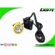 Rechargeable Corded Mining Cap Lights 1.67W 216lum USB Magnetic Charging 10000lux