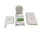Outdoor 8 Core FTTH Fiber Optic Distribution Box 1 In 8 Out PC ABS White Color