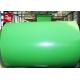 JIS dx51d green prepainted galvanized steel coil with 0.6mm / shandong ppgi