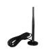 Rubber rod antenna uhf 470-862Mhz TV signal omni antenna dvb-t digital for Malaysia with magnet manufacturers
