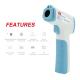 Non Contact Infrared Head Thermometer White Backit Display ±0.2 Accuracy