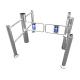 Supermarket Swing Barrier Gate SUS 304 Stainless Steel Cylinder Tube