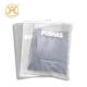 Garment VMPET Transparent Plastic Clothing Bags Packaging Matte Frosted Stand Up Pouch