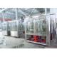 Beer Tin Cans Filling Machine 4 Sealing Heads Three - Point Level Control System