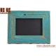 Blue Peacock Picture Frame / Barn wood frame / Rustic frame / Reclaimed wood picture frame