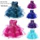 Party Wear Princess Dress Up Clothes Fashionable Red Purple Blue