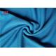 Blue Polyester Shirt Mesh Pique Fabric Silk Jersey Knit Strip Fast Breathable Viscose