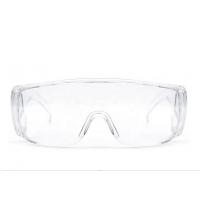 PC Material Eye Protection Goggles , Clear Medical Safety Glasses Anti Fog
