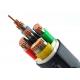 0.6/1kV Heat Resistant 3 Core Cable , Outdoor LSZH Sheath PVC Copper Cable