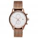 Interchangeable mesh strap 3atm water proof rose gold watches