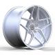 Forged 1 Piece 20 21 22 Inch Monoblock Car Brushed Silver Wheels For Porsche Rims