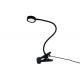 Portable Flexible Daylight Energy Saving Reading Lamp , Clip On Desk Lamp With Usb Charging Port