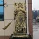 Bronze Guan Gong Sculpture Guan Yu Statue Life Size Feng Shui Metal Sculpture