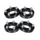 1.25 (32mm) Wheel Adapters | 5x127 to 5x115 Black Spacers with 12x1.5 Studs