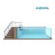 Customized Acrylic Panel Thickness Carbon Fibre Glass Backyard Inground Swimming Pool