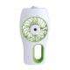Personalized novelty gifts USB rechargeable fan that blows water mist air mist fan cooling
