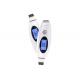 USB Rechargeable Electric Skin Scrubber Lifting EMS Massage Roller Peeling