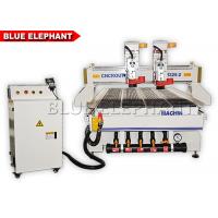 Servo Motor Multi - Head CNC Router 3axis Engraving And Cutting Machine