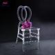 Butterfly Shape Clear Resin Chiavari Chairs 7 Bars Event Chair Mordern OEM ODM Service