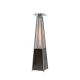 Outdoor 2270mmH stainless steel silver gas fire sense outdoor patio heater