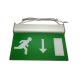 3 Hours Rechargeable Battery Operated Double Sided Emergency Exit Sign