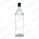 Rubber Stopper 100ml 250ml 500ml 750ml Plain Classic Transparent Glass Liquor Bottle