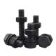 Steel Structure Bolt DIN933 10.9S Black Oxide Large Hexagon for Strength Applications