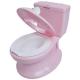 Pink and White Baby Potty Toilet with Customized Logo EN71 Certified Pure Color Design