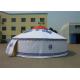 Aluminum Frame Structure Family Camping Yurt Tents , Circular Mongolian Tent