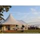 Decorated Luxury Wedding Tents Marquee With Noble / Gorgeous Linings