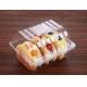 Disposable cake roll box dessert towel roll peach cake container round cookies