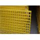 Yellow 6m PVC Coated Galvanized Welded Wire Mesh Panels Q195 Square Hole