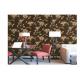 Home Decoration PVC Embossed Wallpaper Waterproof With European Flower