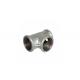 Class 150 Galvanized Malleable Iron Reducing Tee Fitting for Water Supply