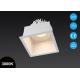 IP54 Classic Design 15W Dimmable Square COB LED Downlight Focus Adjustable Anti-Glare Recessed Mounted Lamp 3000K 37V