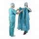 Safety Breathable Non Woven Surgical Gown Fire Retardant Eco Friendly