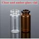 Pharmaceutical 5ml 10ml Empty Amber Clear Injection Tubular medical Glass bottle Vial Bottle with Butyl Rubber Stopper