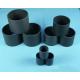 Black PTFE  Tubing / PTFE  Material For Heat Exchanger