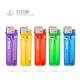 Colorful Flint Wheel Cigarette Lighter with 8.0*2.37*1.2CM Dimensional Tolerance