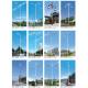 4m 6m 8m 10m galvanized steel hexagon poles and galvanized octagonal street light poles with CE ROHS