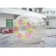 Rolling Inside Funny Inflatable Zorb Ball , Colorful Entrances Kids Hamster Ball